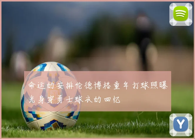 命运的安排伦德博格童年打球照曝光身穿勇士球衣的回忆