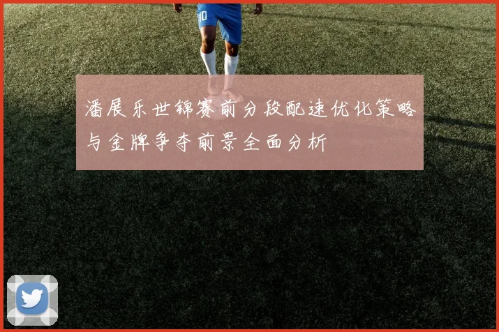 潘展乐世锦赛前分段配速优化策略与金牌争夺前景全面分析